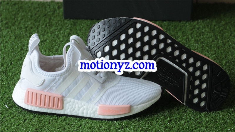 Real Boost Adidas NMD R1 PK White Pink